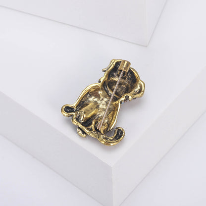 Animal Creative Water Diamond Brooch