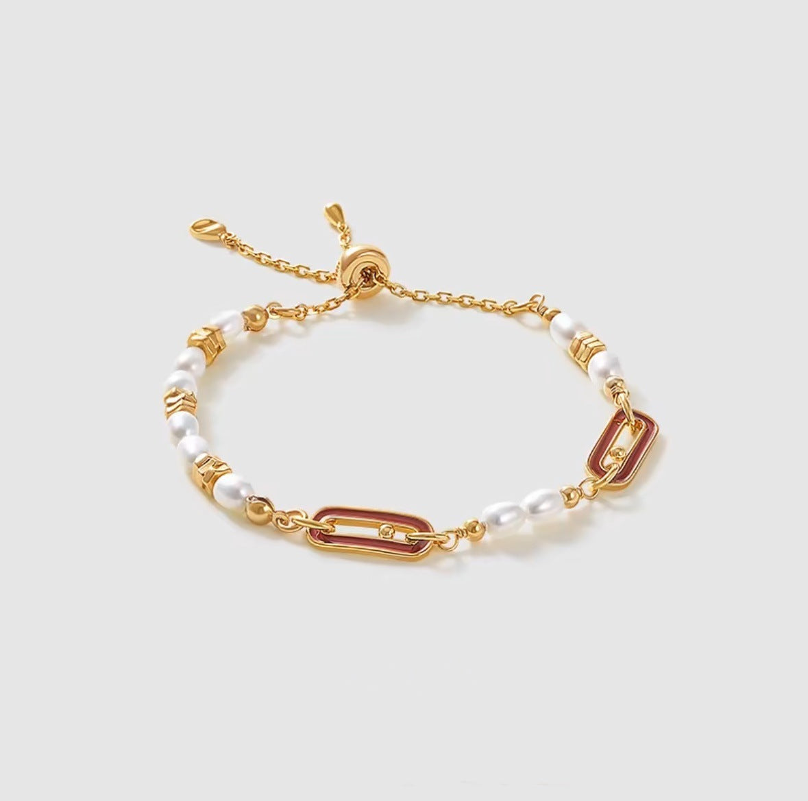 Pulsera de perlas para mujer, pulsera de temperamento de nicho, regalo de vacaciones de plata de ley S925