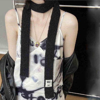 Y2g Cute Fashionable Long Thin Scarf