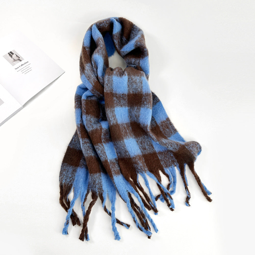 Fashion Solid Color Haima Hair Scarf For Women