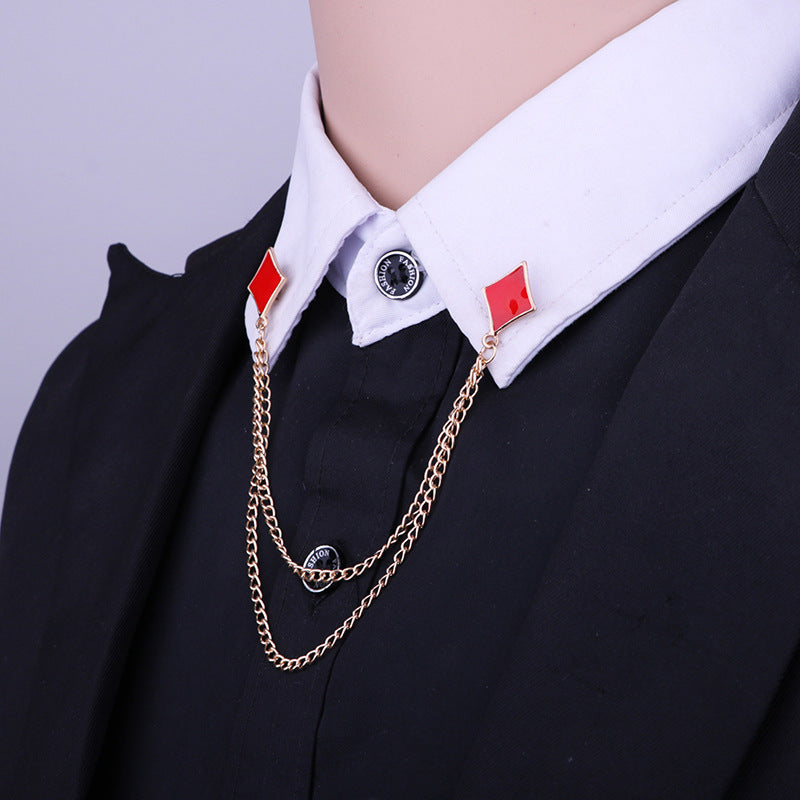 Holiday Style Brooch Boat Anchor Rudder Bow Tie