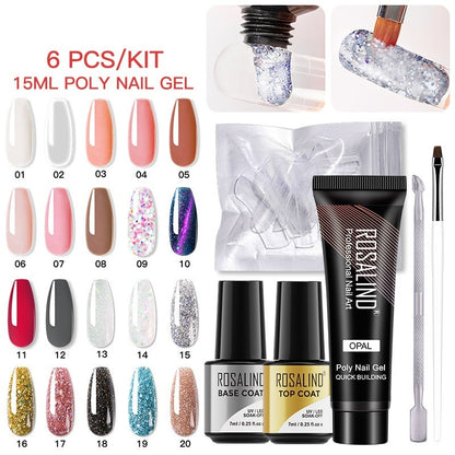 Nail Enhancement Crystal Extension Glue Suit