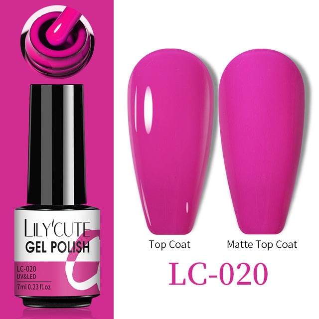 Esmalte de uñas que cambia de color con gel térmico