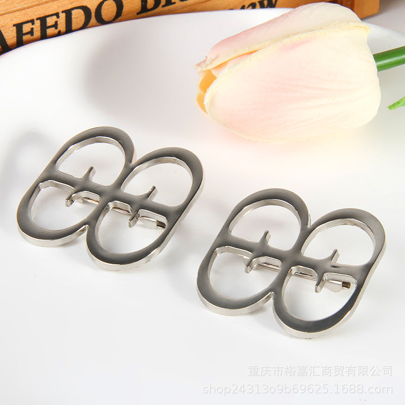 Metal Simplicity Ins Style Temperament Brooch Accessories