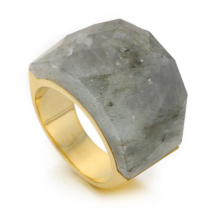 Women's Fashion Natural Stone Ring