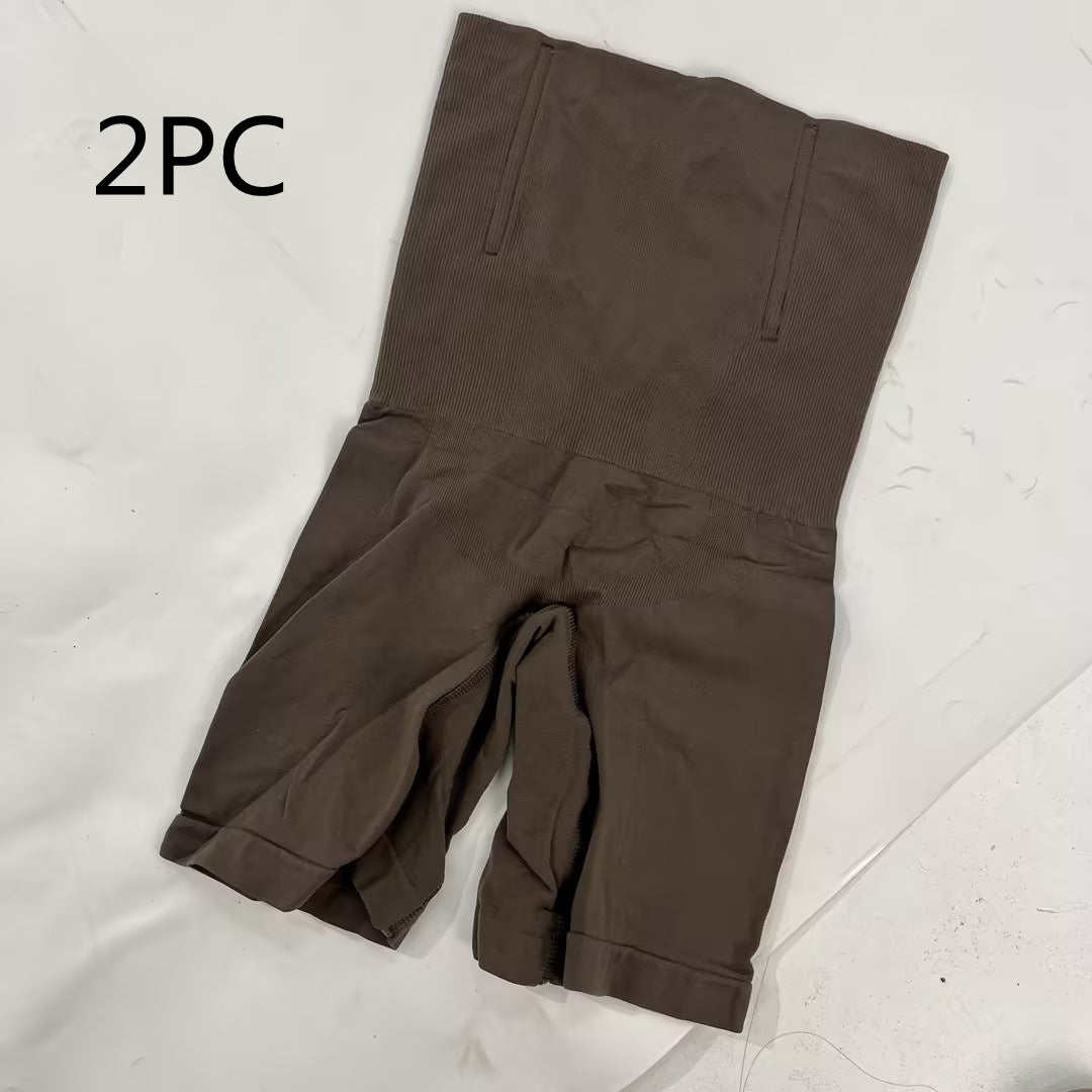 Pantalones sin costuras para levantar la cintura y la cadera y reducir el abdomen