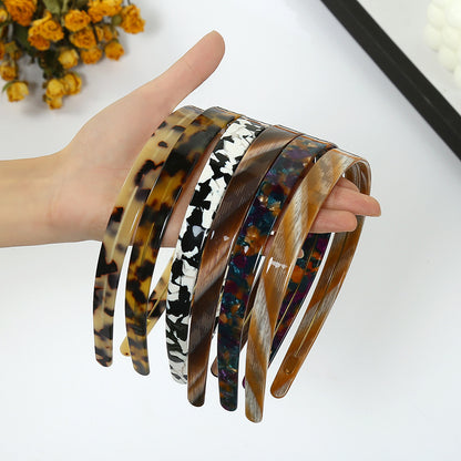 New Korean Style Ins Ornament Acetate Hair Accessories Hawksbill Color Headband