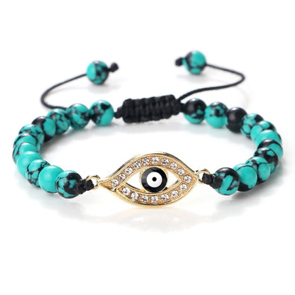 Devil's Eye Micro Inlaid Zircon Bracelet For Women