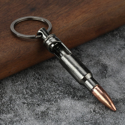 Metal Keychains Bullet Bottle Opener Creative Pendant