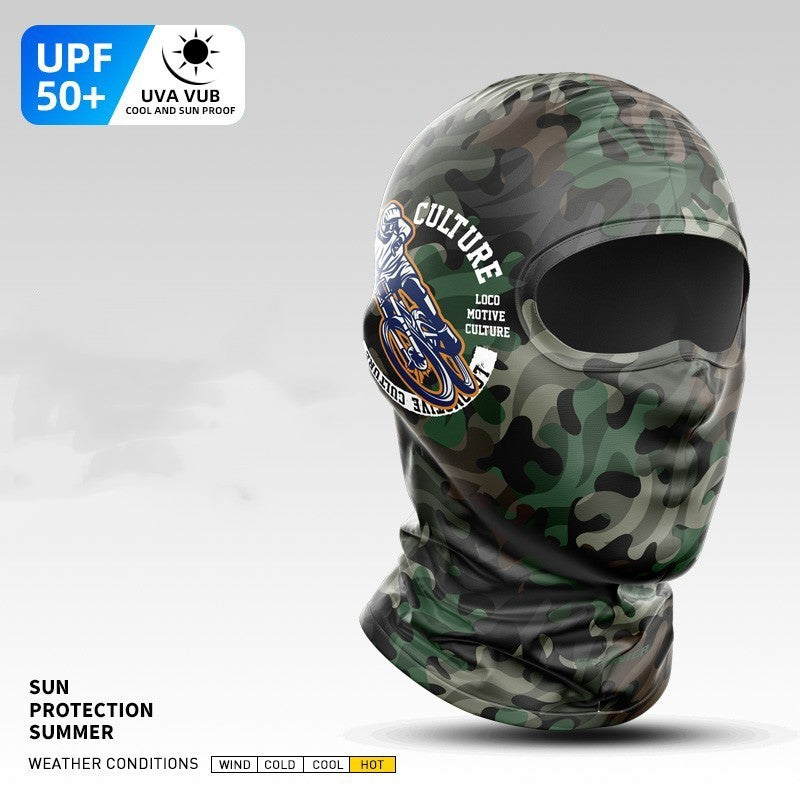 Riding Mask Head Cover Men's Motorcycle  Spring And Autumn