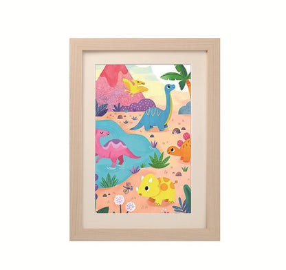 A4 Children's Painting Storage Frame DiyKidsArt Magnetic Picture Frame