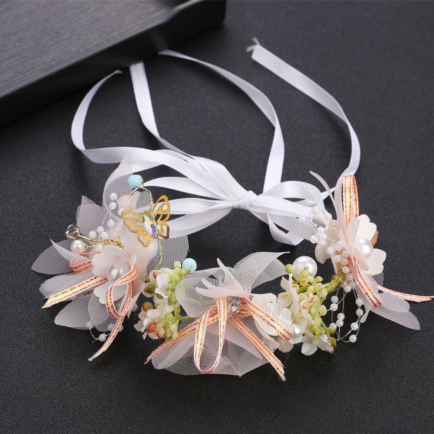 Children's  Flower Wreath Head Ornaments