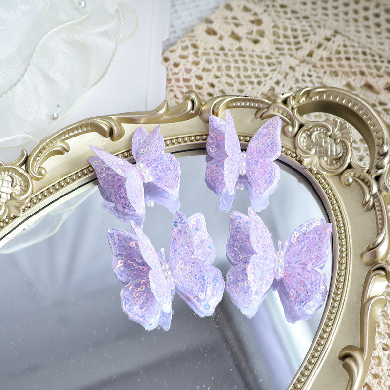 Hermoso complemento para pastel de cumpleaños con forma de mariposa. Complemento para decoración de pastel para el Día de la Madre