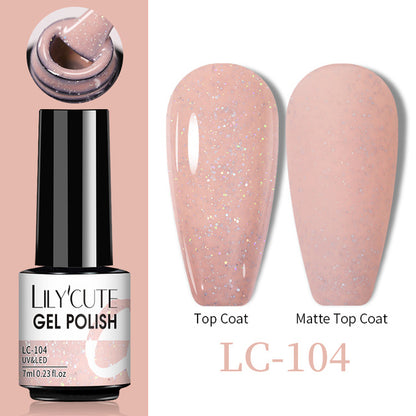 Esmalte de uñas que cambia de color con gel térmico