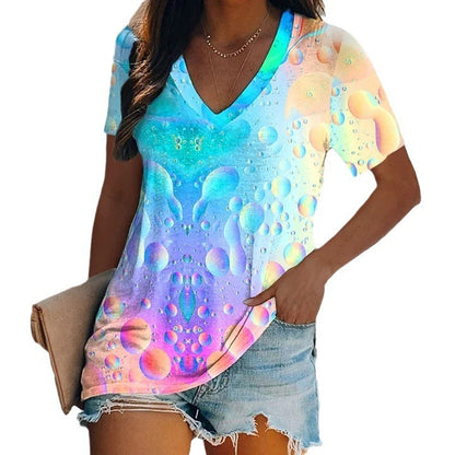 3D Printed Loose Short Sleeve