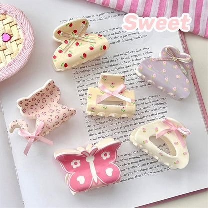 Cute Sweet Bow High Sense Hair Clip Hairpin