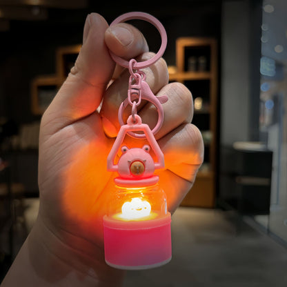 Capabala Creative Small Night Lamp Keychain