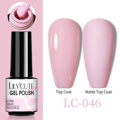 Esmalte de uñas que cambia de color con gel térmico