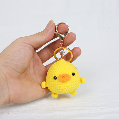 Kappabala Rabbit Keychain Hand-woven Small Animal Pendant