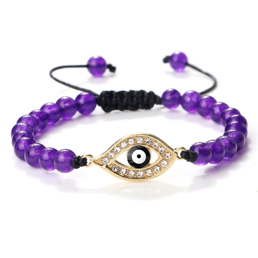 Devil's Eye Micro Inlaid Zircon Bracelet For Women