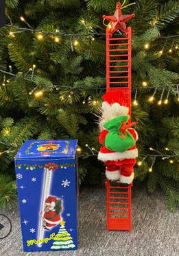 Escalera de escalada eléctrica para Papá Noel Escalera de escalada eléctrica para Papá Noel