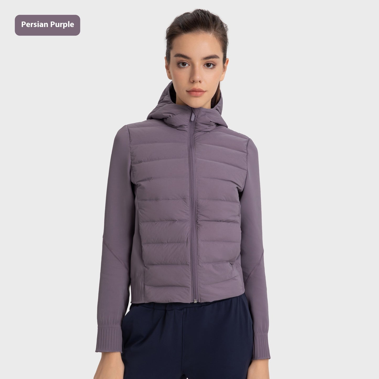 Thin Hood Down Jacket Women's Windproof, Waterproof And Warm Coat