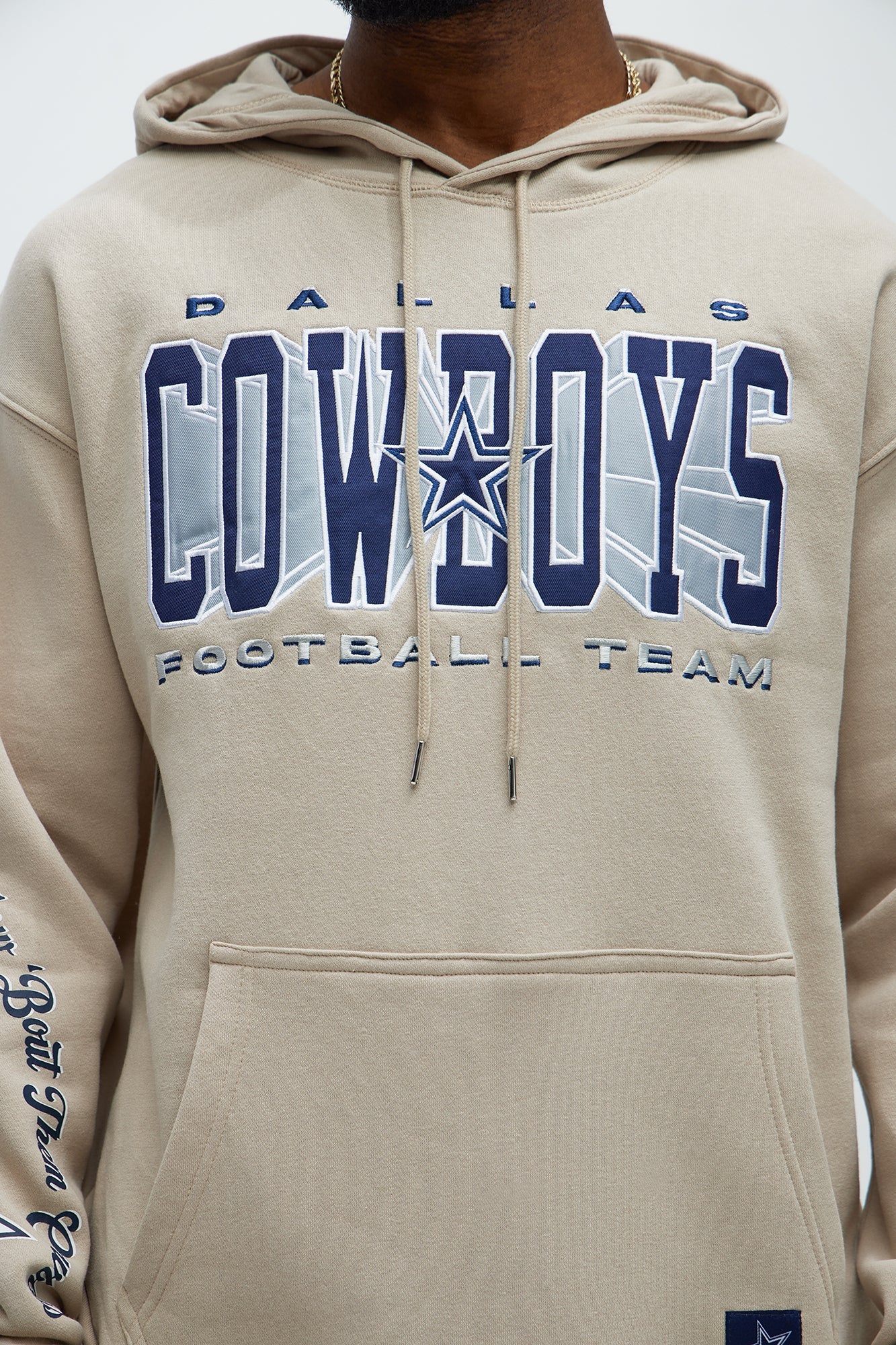 Cowboys City Connect Hoodie - Sand