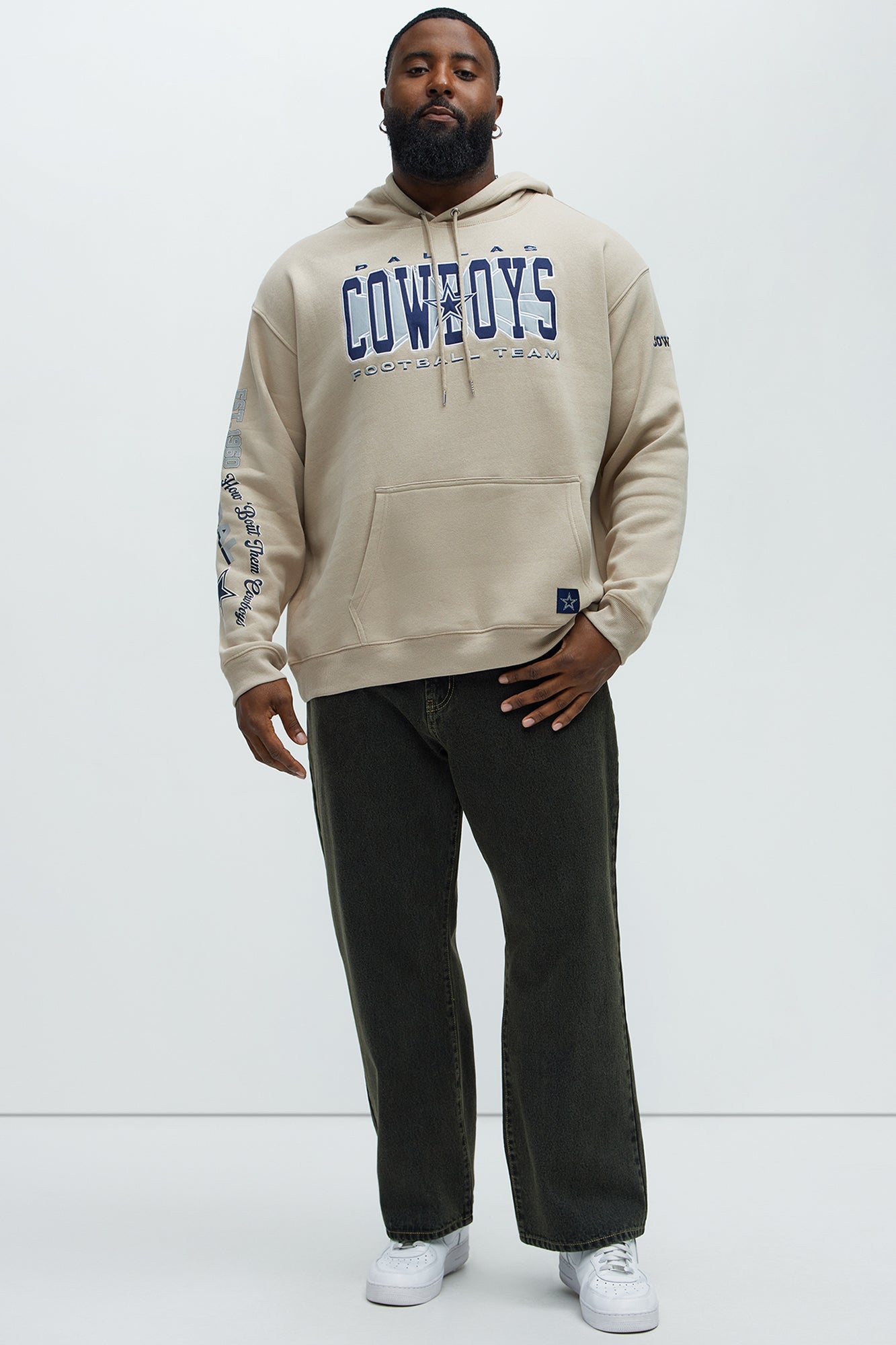 Cowboys City Connect Hoodie - Sand